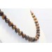 Necklace Strand String Womens Beaded Women Jewelry Tiger's Eye Stone Beads B114